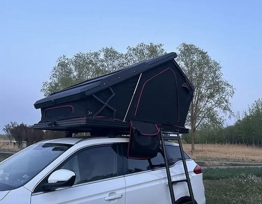 Expedition Black Jeep SUV Canvas Car Roof Top Tent For Camping