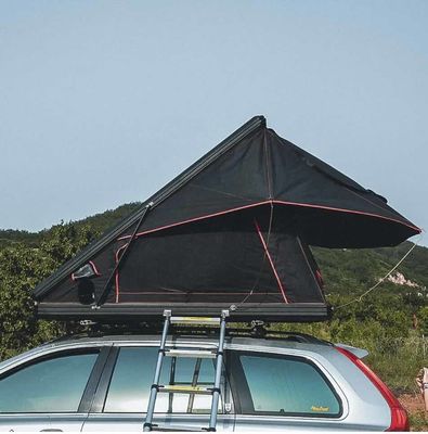 Expedition Black Jeep SUV Canvas Car Roof Top Tent For Camping