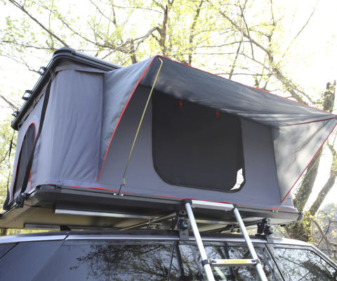 4x4 Waterproof Foldable Roof Top Tent with Aluminum and UV Resistant Canopy